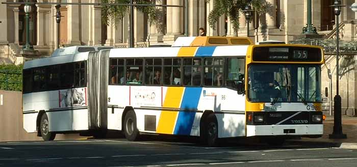 Brisbane Transport articulated Volvo Volgren 981